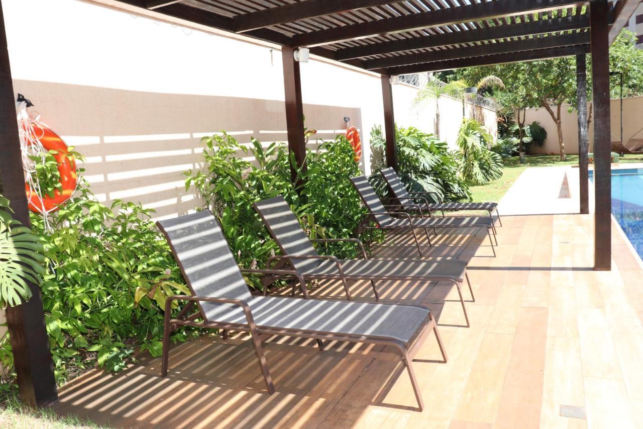 Апартаменты Flat Com Wifi, Piscina, Split E Estacionamento Рибейран-Прету Экстерьер фото